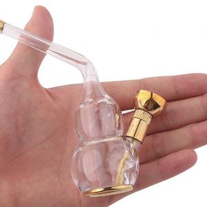 Rauchleitungen Dual Zigaretten Tabak Rauchrohr Wasserfilterrohr Mini Shisha Shisha Shisha Wasserrohr Wasserflasche Filter Raucher Tabakrohr T240422