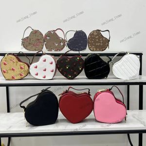 Borsa di design del designer di lusso Coprino Borsa a traversa in pelle incrociata in pelle nera di valentino da valletine di ciliegia fragola di ciliegia in tela kaki cuscino per cuscinetto trapuntaggio trapunta