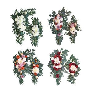 Faux Floral Greenery Artificial Flower Exchange Exchange Background Flower Decoration T240422