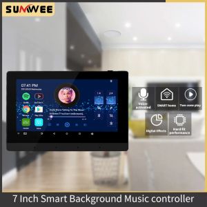 Управление Wi -Fi Bluetooth Touch High Definition Screen Smart Home Founal Music Stereo Google Play YouTube Совместимый с усилителем стен