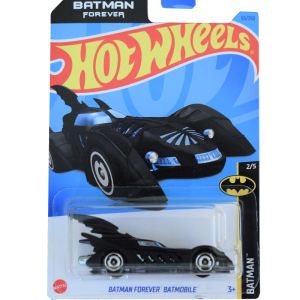 Bilar 202355 Hot Wheels Cars Batman Forever Batmobile 1/64 Metal Diecast Model Collection Toy Vehicles