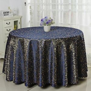 Table Cloth European Polyester Jacquard Dining Linen Party Wedding Decoration Damask Cover
