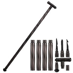 Taktische Trekkingstangen Home Car Survival Self Defense Sticks Klappern Wanderstift Walking Drop 240412