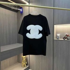 Kanał CC Designer Channel 2023 Kobiety T -koszulka Bluza Bluza z kapturem krótki rękaw Casual Sports Para zrelaksowana koreańska wersja ins moda mała 1132ess