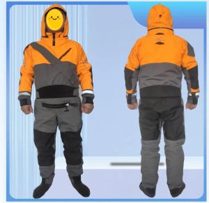 Tillbehör Dry Suit Front Tizip ENTER ZIPPER MED HOUND TRYSUAGER, DRYA kostymer för vitvatten, kajak, segling, fiske