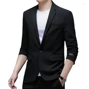 Men's Suits 2024 Business Fashion Slim Fit Yuppie Blazer Handsome British Youth Casual Small Suit Korean Version Of The Trend