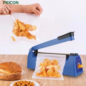 Sealers Plastic Bags Sealer Electric Heat Sealing Machine Hand Press Vacuum for Food Plastic Bag Impulse Sealer Packaging Machine