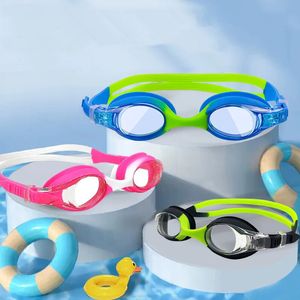 Çocuk Yüzme Goggles su geçirmez anti sis UV profesyonel dalış gözlükleri gözlük çocuklar için 310 240416