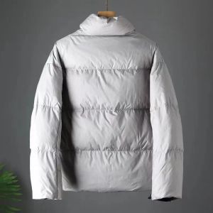 Casaco masculino de grife reversível casaco vestível masculino masculino clássico casual moda ao ar livre casacos de inverno removível HAT ALIMENTO ACIMADO A5