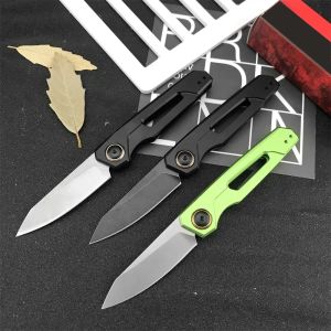 AU till KS 7550 Lansering 11 Pocket Knife 8CR13Mov Blad Aluminiumhandtaget Survival Knifical Tactical Hunt Självförsvar Militära verktyg