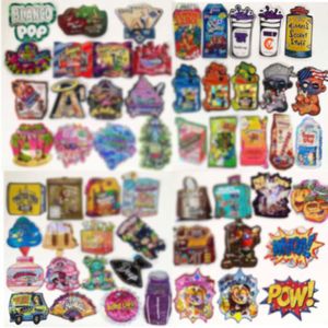 Wholesale 2024 New Die Cut Shape Bag Mylar Bag 3.5g فريد من نوعه غير منتظم حزم Doypack Exotics Chubblez Double Cup Bettry Runtz Boyz Fumi Custom A1428