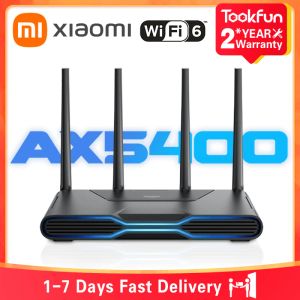 Маршрутизаторы xiaomi Redmi Router ax5400 Repeater Wifi 6 VPN сетка Qualcomm Chip Booster OFDMA Mumimo 512MB PPPOE 2.5G Сетевой порт