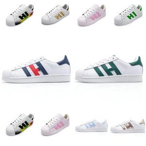 Designer shoes Shell Casual Shoes Men Women Sneakers Fashion Trend stripe Leather shell-toe shoes Sports Running Shoes 36-45