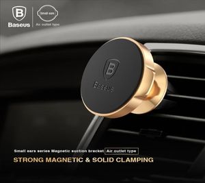 Baseus Magnetic Car Holder 360 -градусный воздушный вентиляционный мобильный держатель для мобильного телефона для iPhone Samsung S9 S8 GPS Car Cracket Holder Stand4154199