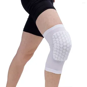 Knee Pads Basketball Leg Protection Gift For Friend Honeycomb Brace Kneepad Unisex Pad Compression Sleeve Fitness Gear