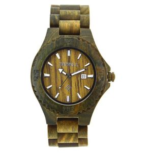 Armbanduhr Bewell W023B verkaufen Männer Holz Uhr Quarz Uhr Watches Holzband Kalender Luxus männliches Kleid Relogio Maskulino5400786