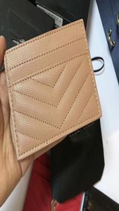 Nowe kobiety Mody Classic Design Casual Credit Card Card Holder HIQH PRAWDZIWA skórzana torba pakietów w szczupła portfela dla womanów S3027049637