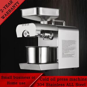 Os prensadores melhores preços para a máquina de prensa de petróleo Óleo doméstico prensador de amendoim extrator de parando