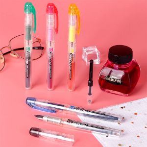 Pens Fountain Pen for Students Japanese Platinum Preppy Fountain Pen 0.3 Clear Body Cute Student Stationery Calligraphy F Nib PPQ200