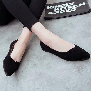 Casual Shoes Women Flats 2024 Autumer Fashion Pointed Toe Solid For Comfort Shallow Female Zapatillas de Mujer