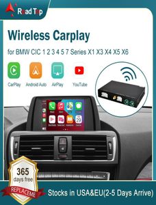 Carplay wireless per BMW CIC CIC Sistema 1 2 3 4 5 7 Serie X1 X3 X5 X6 F20 F21 F30 F31 F10 F11 F07 GT F01 F02 E84 F25 F26 E70 E7668177