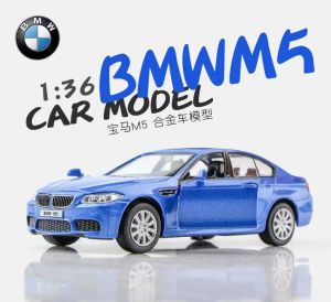 Arabalar RMZ City 1/36 Alaşım Diecast BMW M550i M5 M4 Araç Model Oyuncak Çocuklar İçin Hediyeler 2 Kapı Opided Çekme Çinko Malzeme Oyuncak Aracı