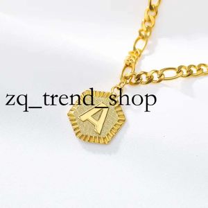 Anklets Dainty A Z Letter Anklet Hexagon Shaped Initial Ankle Bracelet Stainless Steel Feet Jewelry Leg Chain Women Men Gifts 90