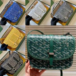 أكياس الكتف مصمم حقيبة Belvedere Messenger أكياس تحمل حقيبة يد GY Crossbody Bag Luxury Luxury Men Women Pres Envelope Postman Wallet Saddle