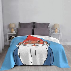 Cobertores David the Gnome Blanket Fashion Cartoon personalizado Swift Beard risos trolls