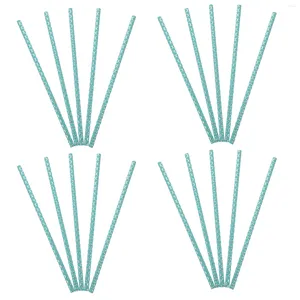 Disposable Cups Straws 100 Pcs Juice Straw Decorate Party Decoration Grad Drinks Paper Drinking Travel Portable