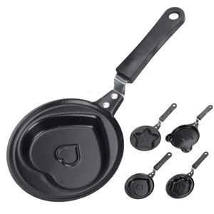 Pot Yumurta Mini 12cm Kahvaltı Flip Omlet Kalıp Yapışmaz Tavan Tan Paska Makin Mutfak Araçları Pasta