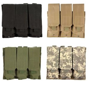 Упаковка пакета пакета Tactical Molle Magazine для AK 47 74 Airsoft Paintball Wifle Pistol Mag Bag Magazine Bag Sag Accessories