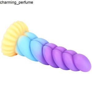Così così bello Mostri a forma di canapa colorato in silicone liquido dildo per dildo per donne giocattoli sessuali