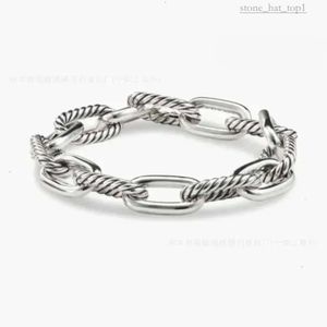 Dy Designer Högkvalitativt modemärke lyx David Yurma Armbandsmycken Armband Enkelt och elegant populärt vävt vridet ring David Armband 2270