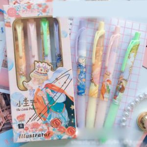 Stifte 32 Stcs/Lot Dream Little Prince Press Gel Stift Set süß 0,5 mm schwarzer Tintenschreibungsgeschenke Schreibwaren Office School Supplies Großhandel Großhandel