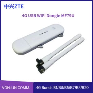 Routery odblokowane ZTE MF79U Mobile Wi -Fi Oryginalne 4G LTE USB Modem Portable Hotspot Sim Card Router