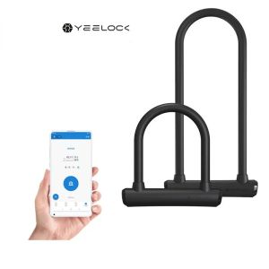 Control Yeelock Smart U Lock sliding door Car Motorcycle Bike padlock window Password Waterproof To Phone APP Intelligent remote