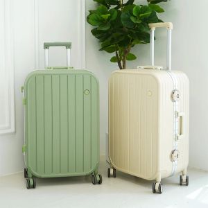 Ручная алюминиевая рама Rolling Case Case Travel Suitcase на колесах.