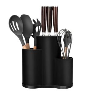 Aufbewahrung Anyohoe Messer Blockhalter Multifunktion Plastik Küchenmesser Utensilien Aufbewahrungsregalschelfmesser Organizer Löffel Gabel Kitchenregal