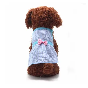 Abbigliamento per cani abiti da pet gallit per papillon molla sottile cotone lady orsacchiotto abiti da cucciolo medio cucciolo chihuahua outfit di moda ropa perro Yorkie