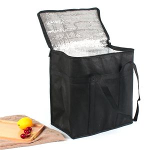 Mochila térmica Bolsa de refrigerador espessada de mochila térmica Bolsa grande dobrável Bolsa de piquenique ao ar livre Backpack Saco de geladeira