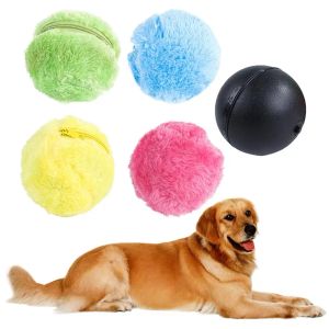 Игрушки Magic Roller Ball Ball Toy Activation Ball Cat Toys Interactive Chew Plush Electric Rolling Ball Dog Toys Toys Toys Persion
