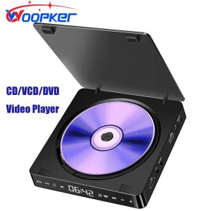 Player Woopker DVD Player KC708 HD 1080p Portable CD VCD HIFI Stereo Video Player Work for TV Projector