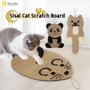 Giocattolo gatto sisal pad pad bambola mouse gatto panda mobili protezione mobili appesabile piatto posa di artigli di alta qualità