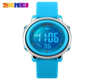 SKMEI New Fashion Sports Children Watches Boy and Girl Waterproof Alarm Watch Kids Back Light Calendar Digital Wristwatches 11005878279