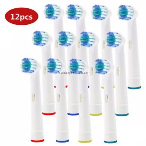 Huvuden 12 x Ersättningsborsthuvuden för ORA Electric Tooth Brush Fit Advance Power Pro Health Triumph 3D Excel Vitity Precision Clean