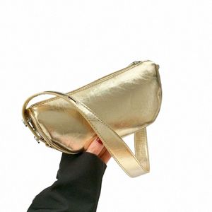 Bolsas de designer de ouro da bolsa de ouro chiques para feminino a laser saco de axila saco de ombro saco de ombro tampo fêmea hanking shopper shop a5gn#