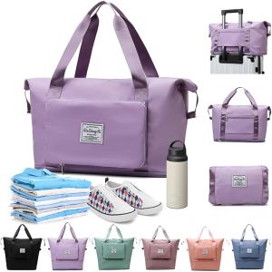 Bags Hot Travel Bags Large Capacity Folding Waterproof Luggage Tote Handbag Travel Duffle Bag Gym Yoga Storage Shoulder Bag Women Men