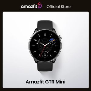 Альбомы New Amaste Gtr Mini Smart Watch Light Light и Slim Fiess SmartWatch 120+ Sports режимы для Android iOS Phone