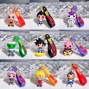 Keychain Creative Silicone Monkey Bambola a sospensione Anime Cartoon Cartoon Character Gift Goling all'ingrosso